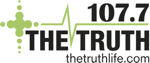 107.7 The Truth logo