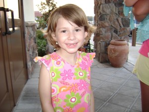 Chloe Shiver (age 6), July 4, 2009
