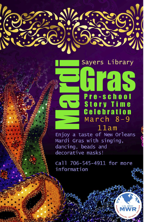 Mardi Gras at the Library