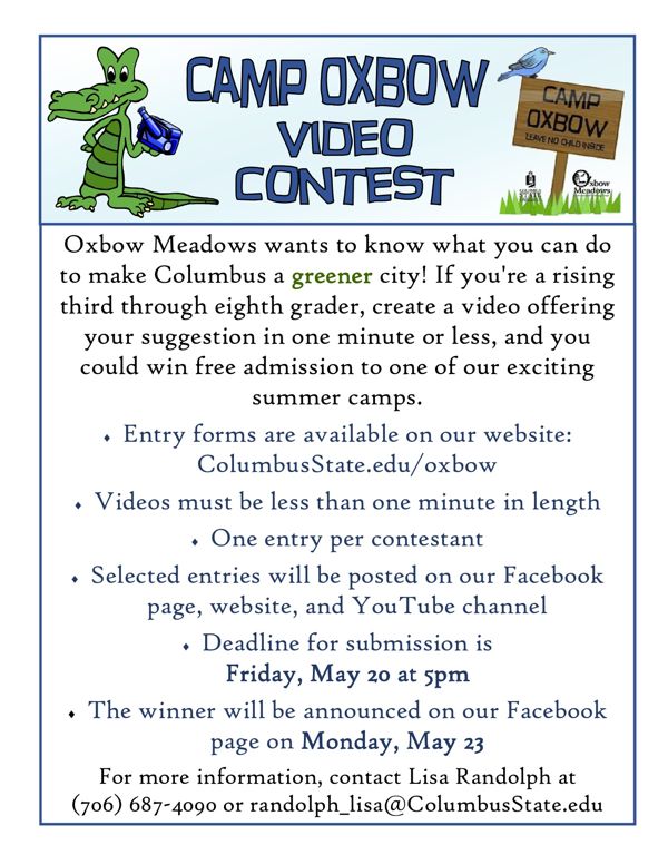 Camp Oxbow Video Contest