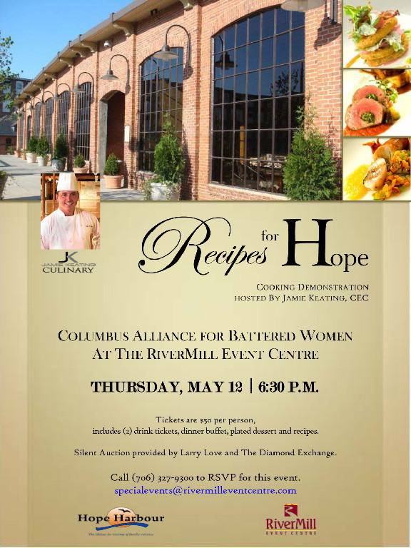 Recipes for Hope ~ Cooking Demo w/Chef Jamie Keating