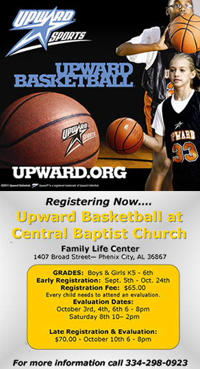 Upward Basketball Registration @ Central Baptist Church