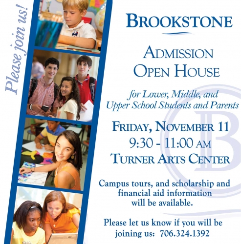 Open House at Brookstone School