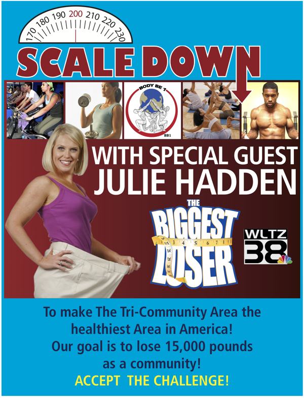 Scale Down “Biggest Loser” Kick off with Julie Hadden