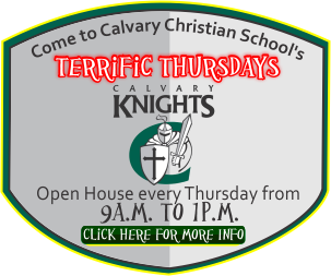 Terrific Thursdays Open House @ Calvary Christian School