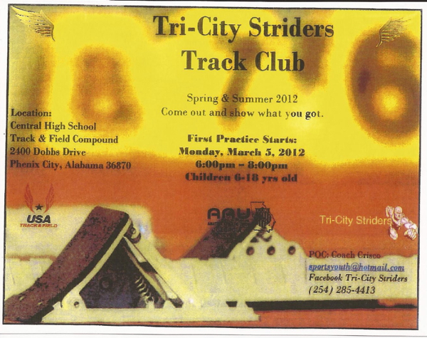 Tri-City Track Club meeting