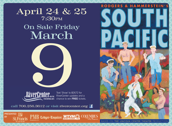 RiverCenter presents Rodgers & Hammerstein’s South Pacific