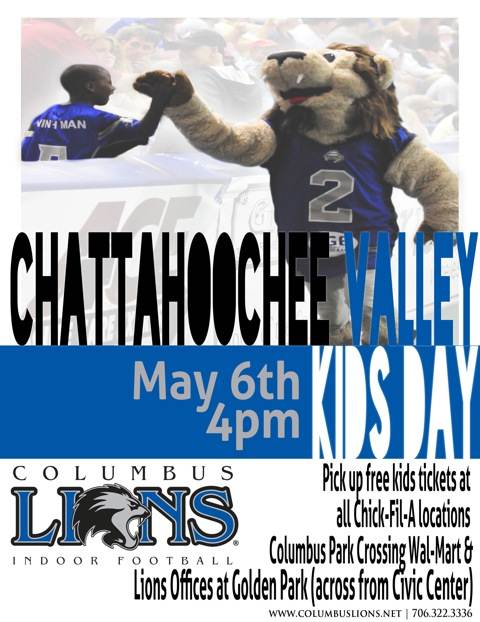 Chattahoochee Valley Kids Day – Columbus Lions Arena Football