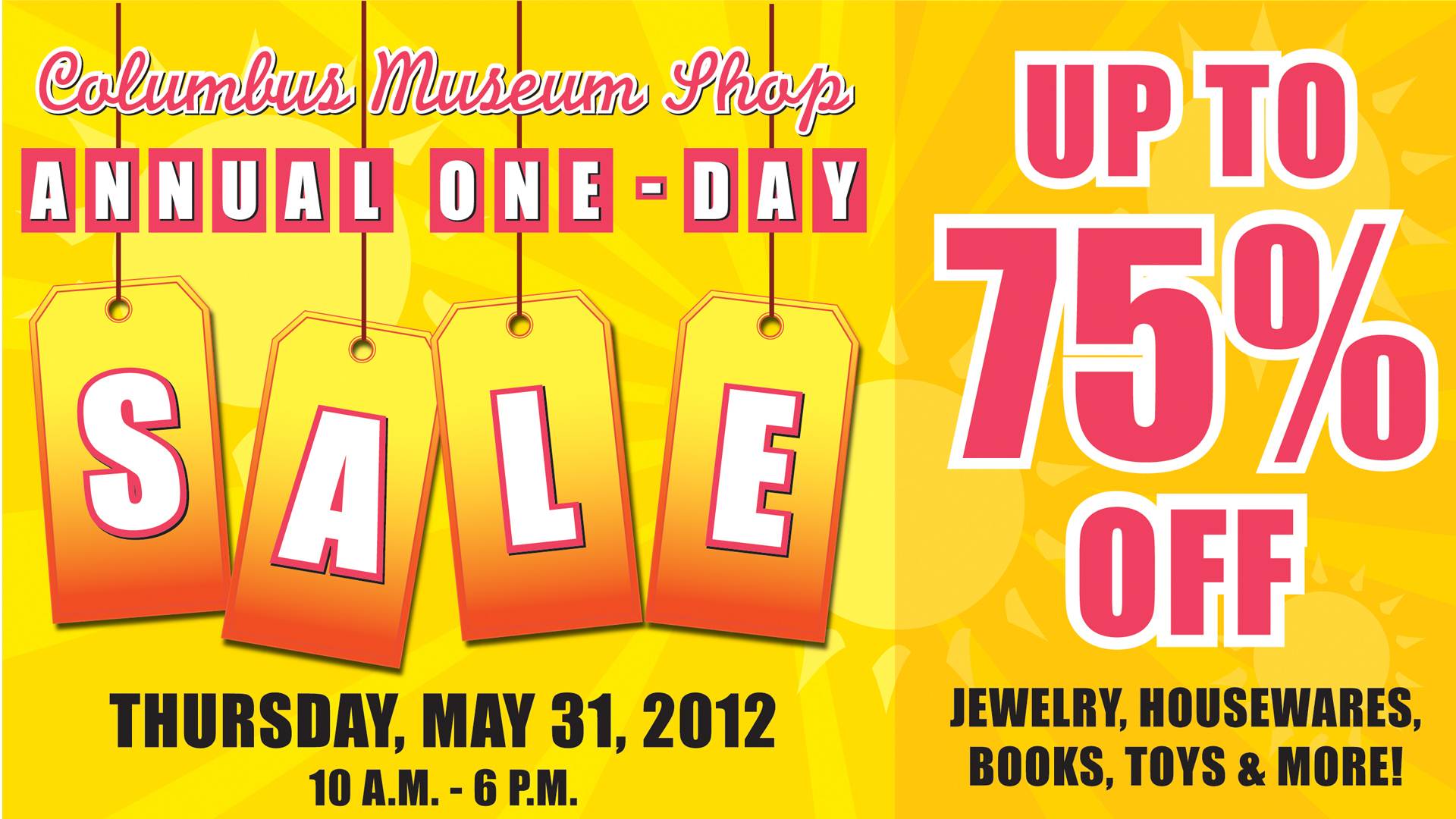 The Columbus Museum Shop Annual One-Day Sale