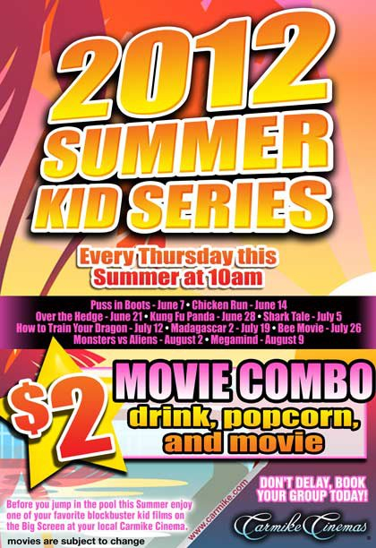 2012 Summer Kids Series at Carmike