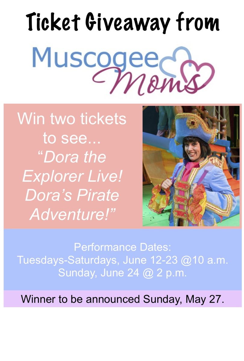 Giveaway: Tickets to see Dora the Explorer LIVE!
