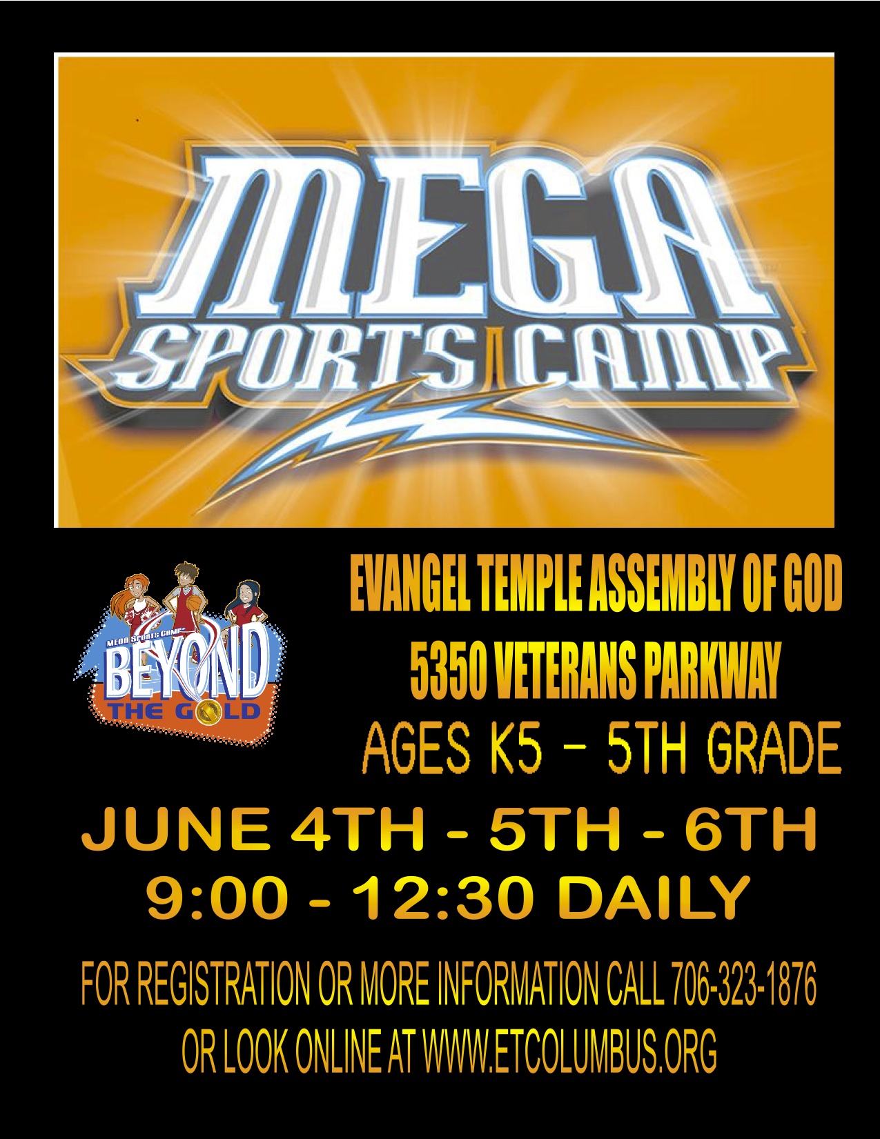 Evangel Temple’s Mega Sports Camp
