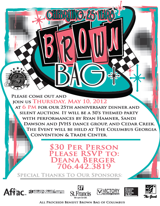 Brown Bag of Columbus 25th Anniversary Fundraising Dinner and Silent Auction