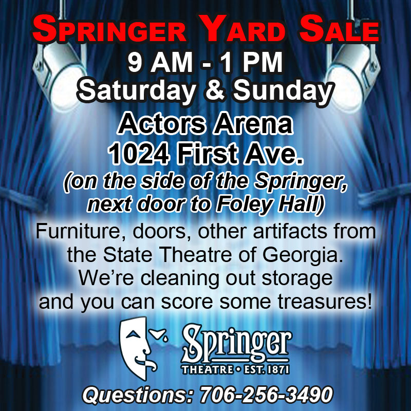 Springer Yard Sale