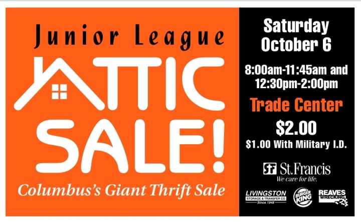 Junior League Attic Sale