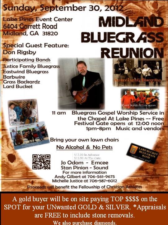 Midland Bluegrass Reunion Concert