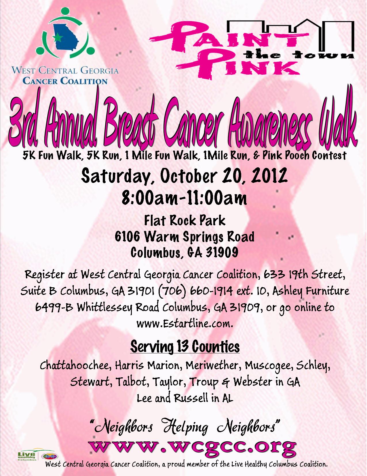 Paint The Town Pink 5K