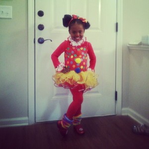 Happy Cutie Clown-o-ween! By Lakesha S.
