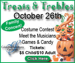 Giveaway: Three sets of 4 tickets to Treats & Trebles