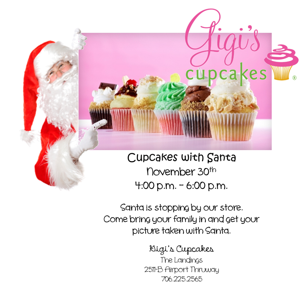 cupcakes with santa