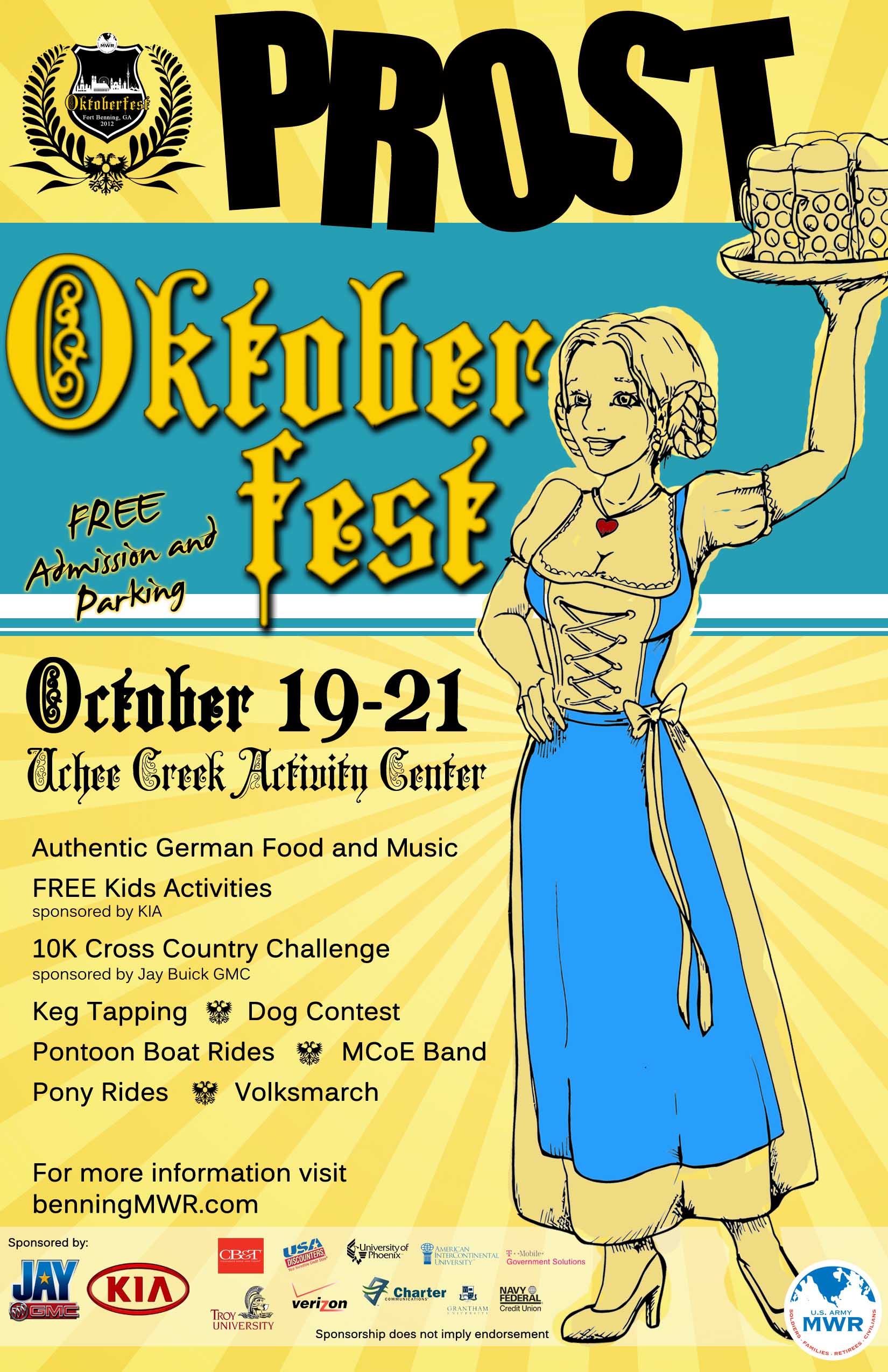 Oktoberfest @ Uchee Creek Activity Center