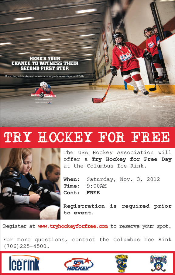 Try Hockey for Free Day