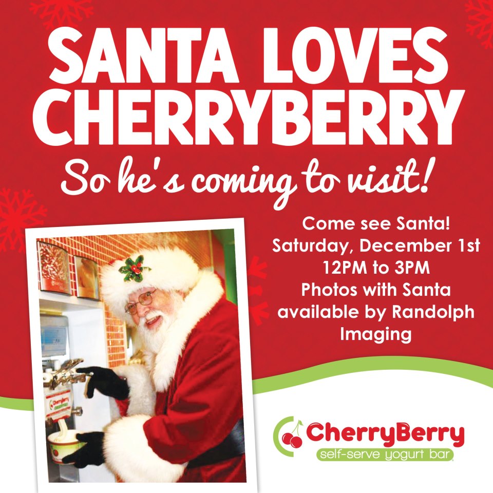 Santa Visits CherryBerry