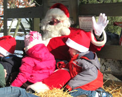 Holiday Hayride with Santa: Stories Around the Campfire @ FDR State Park