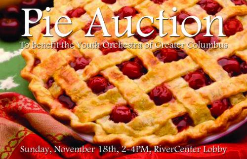 Celebrity Pie Auction – Youth Orchestra of Greater Columbus