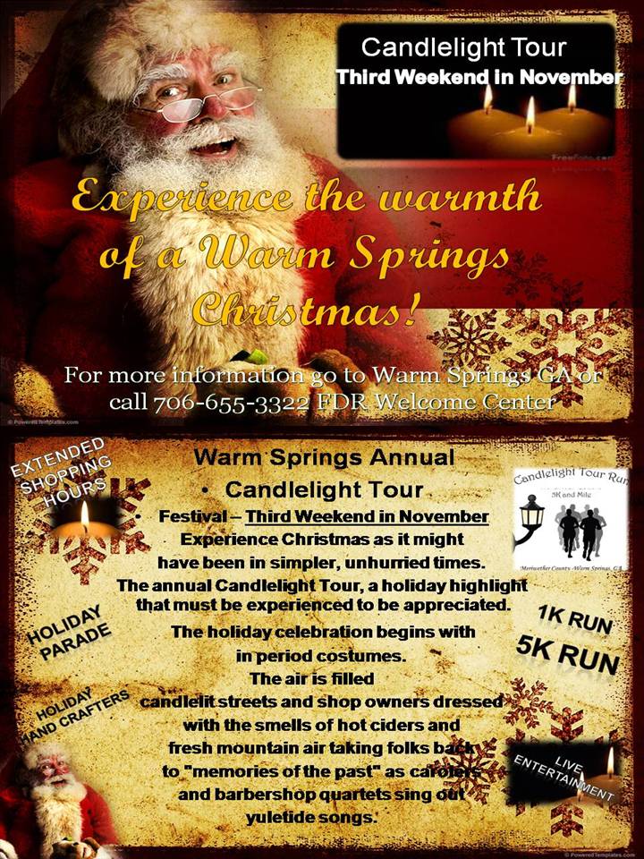 29th Annual Warm Springs Candlelight Tour