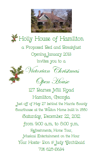 Open House at Holly House of Hamilton