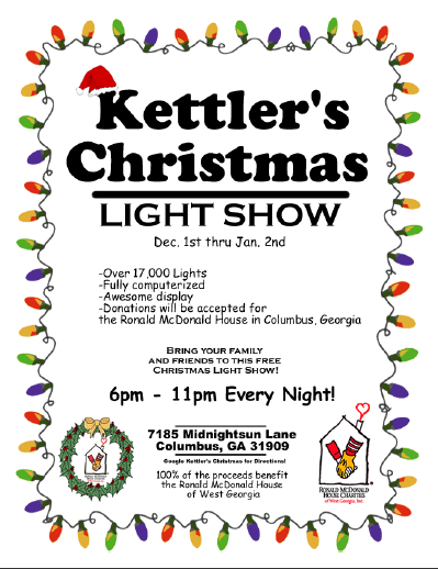 Kettler’s Christmas Light Show