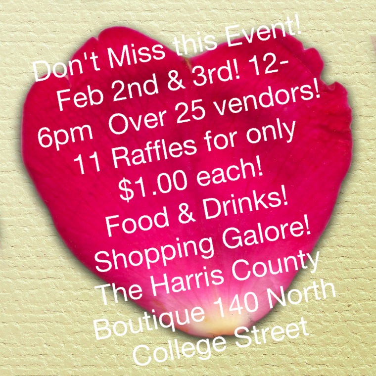 Harris County Boutique Shopping and Raffle Event