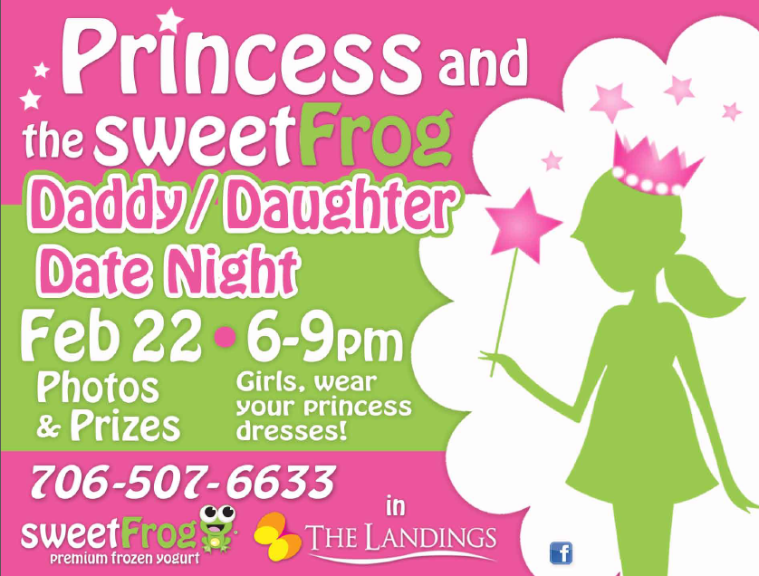 Princess & The Sweet Frog Daddy/Daughter Date Night