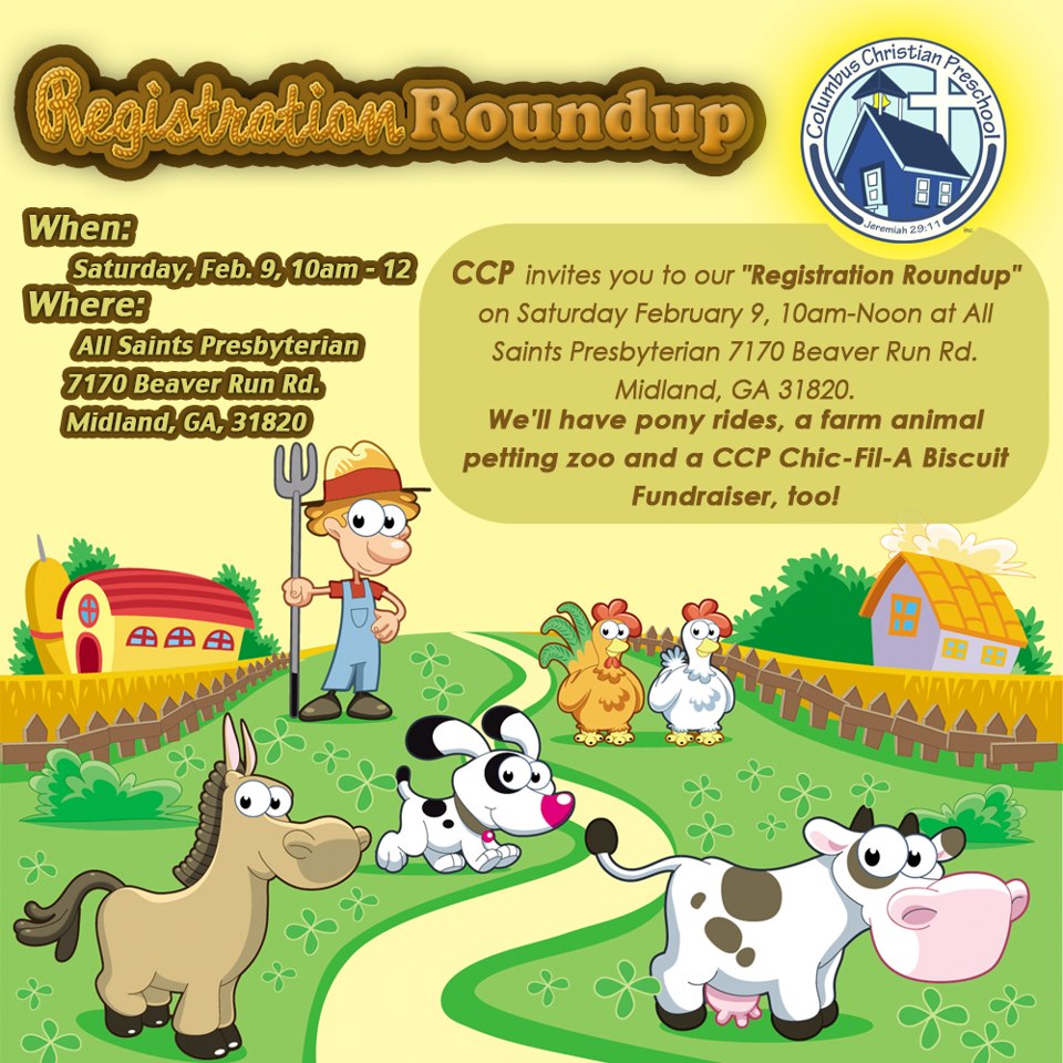 Registration Roundup @ Columbus Christian Preschool
