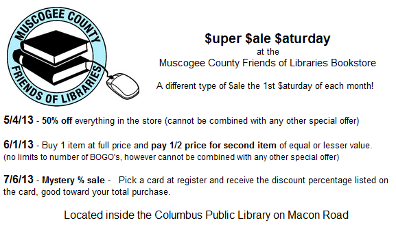 Friends of Libraries Super Sale Saturday