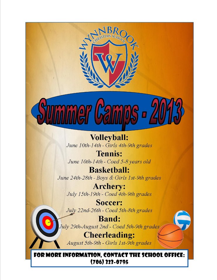 Wynnbrook Christian School Summer Camps