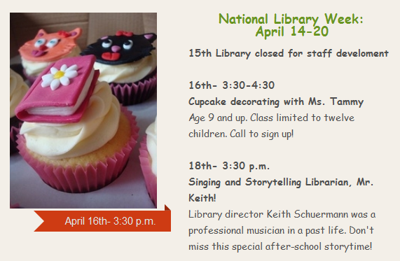 Celebrate National Library Week at Harris County Library