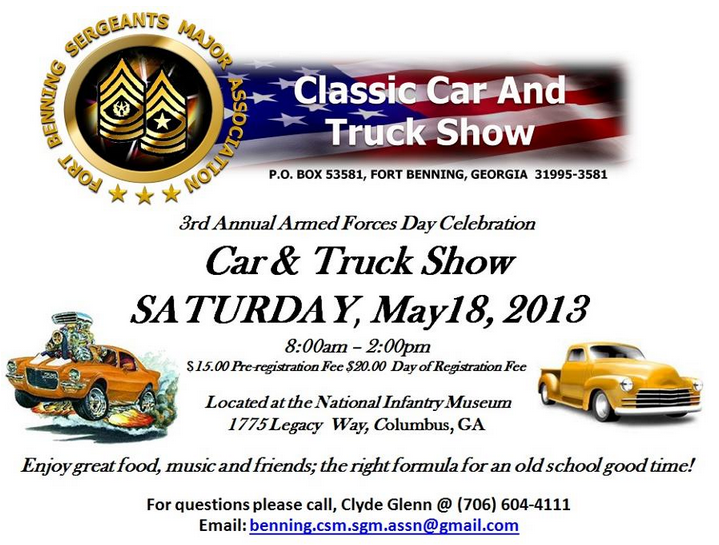 Armed Forces Day Celebration Classic Car and Truck Show