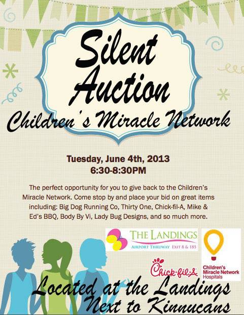 Silent Auction Benefiting Children’s Miracle Network at The Landings
