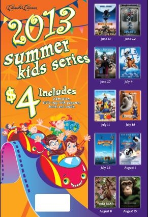 2013 Summer Kids Movies at Carmike Cinemas
