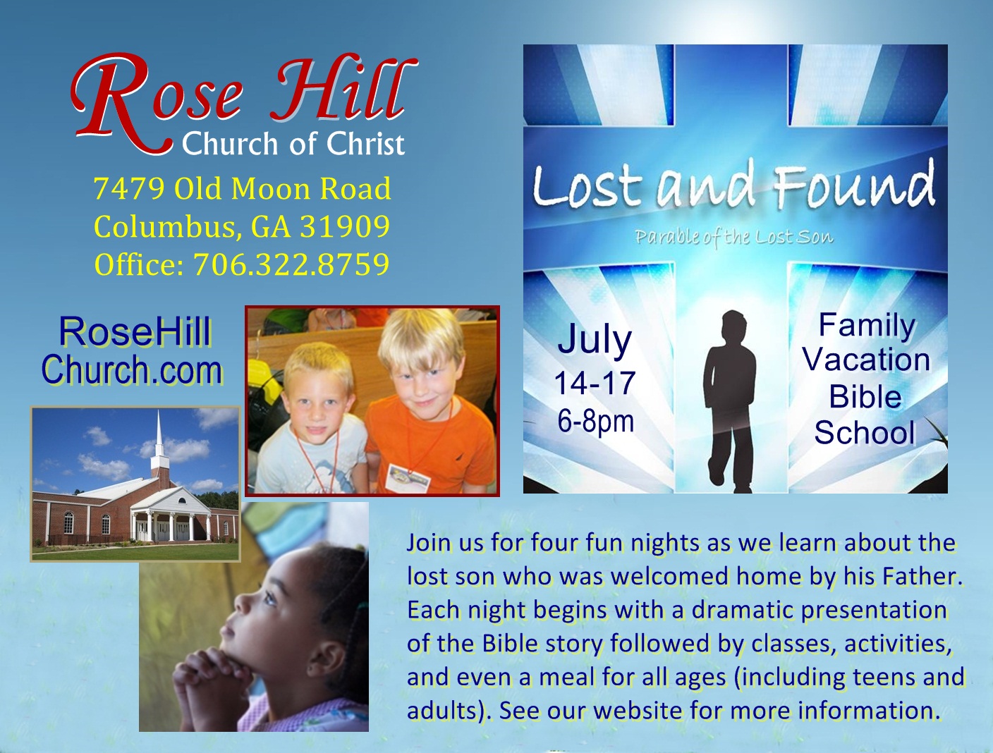 Rose Hill Church of Christ Family VBS