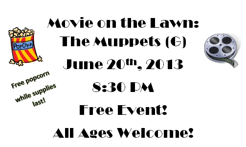 Movie on the Lawn: “The Muppets” at Living Grace UMC