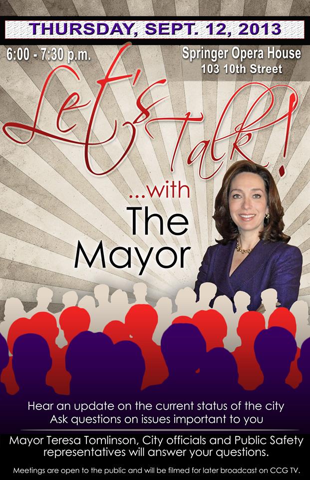 Let’s Talk. . .with The Mayor