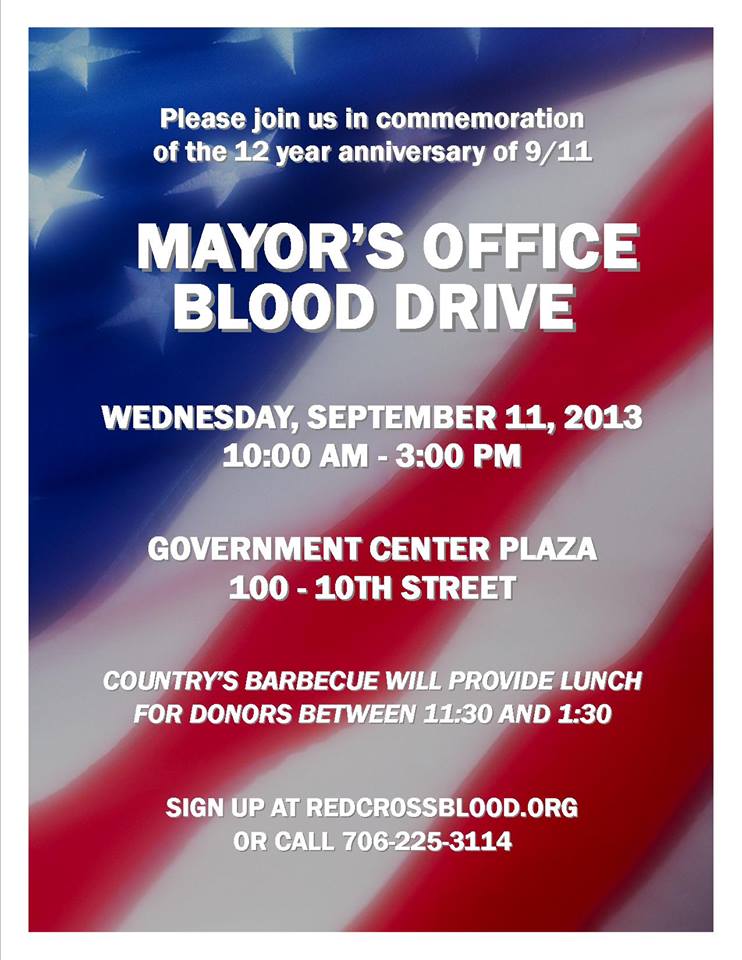 Mayor’s Office Blood Drive 9/11
