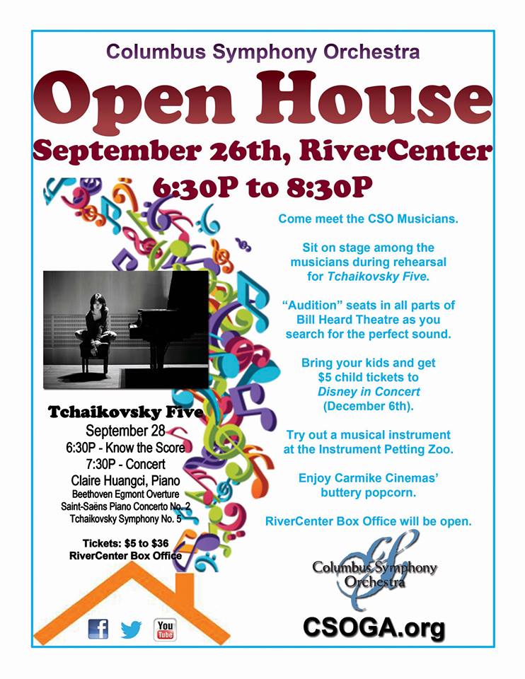 Columbus Symphony Orchestra’s Open House & Concert