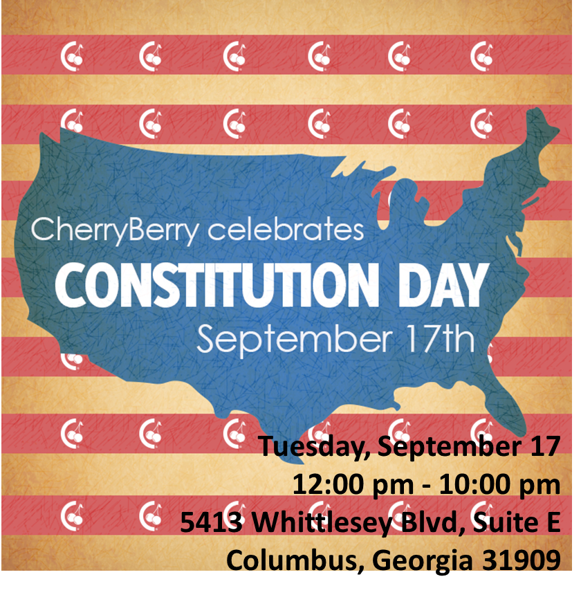 Constitution Day at CherryBerry