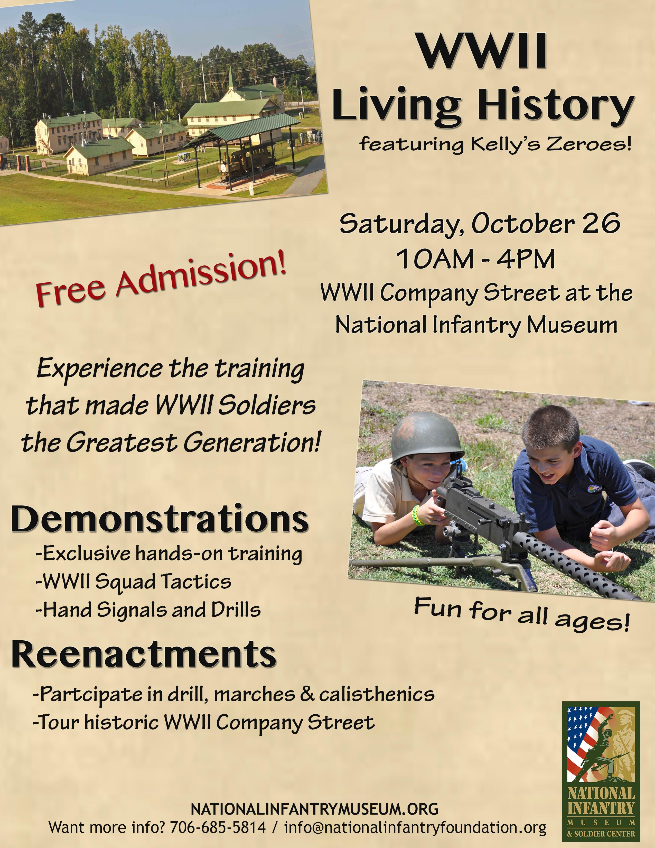 WWII Living History Event at the National Infantry Museum