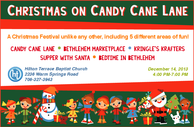 Christmas On Candy Cane Lane Festival at Hilton Terrace Baptist Church