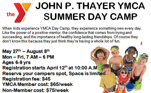 Summer Day Camp At The Downtown YMCA